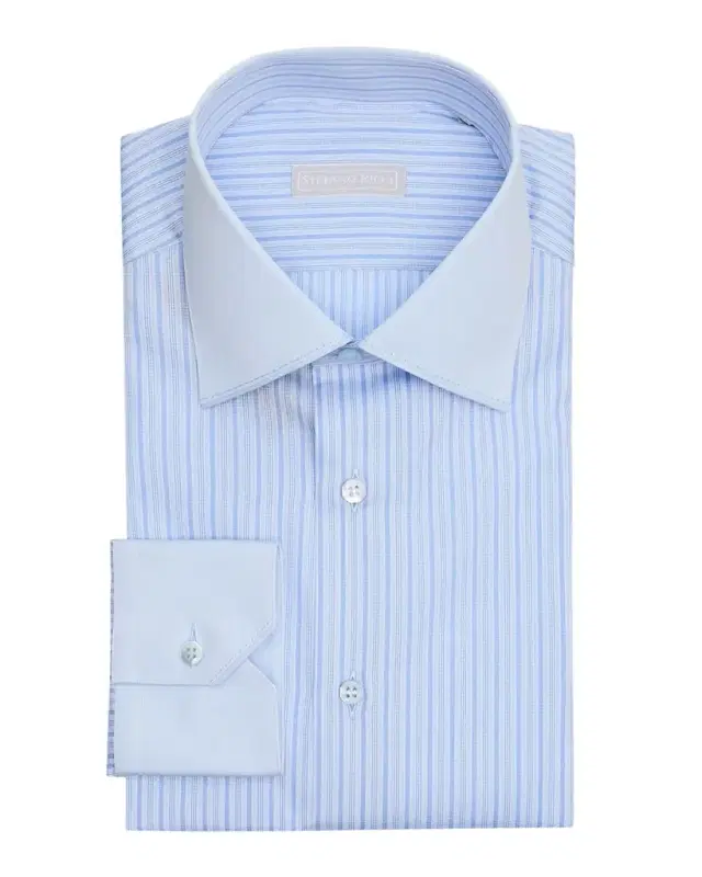 Men 's Striped Dress Shirt