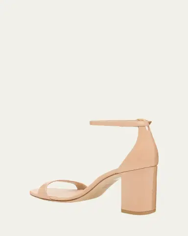 Stuart Weitzman Nudist II Leather Ankle-Strap Sandals | Thumbnail 8 Stuart Weitzman Nudist II Leather Ankle-Strap Sandals | Thumbnail 8