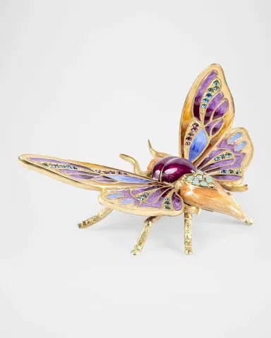 Jay Strongwater Rosey Moth Objet | Thumbnail 3