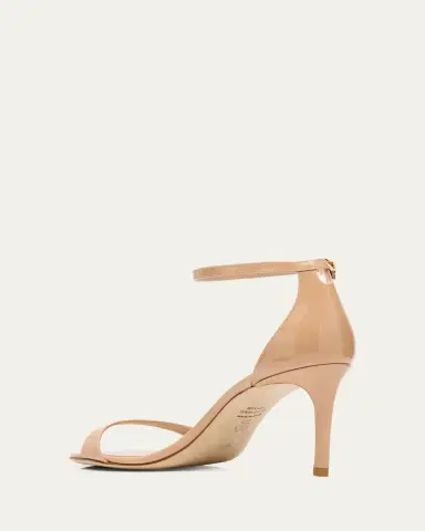 Stuart Weitzman Nudist Ii 75 Patent Leather Sandals | Thumbnail 4 Stuart Weitzman Nudist Ii 75 Patent Leather Sandals | Thumbnail 4