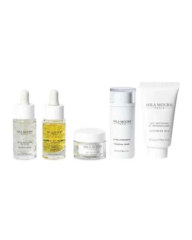 Mila Moursi Limited Edition Dry & Dehydrated Travel Kit Essentials Dry Skin