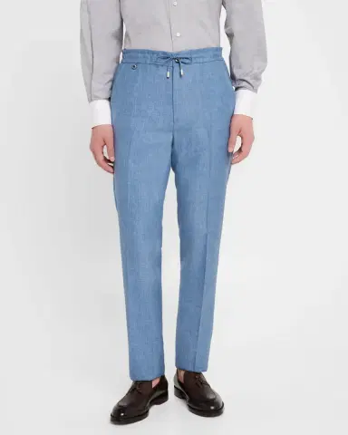 Stefano Ricci Men's Drawstring Pull-On Pants | Thumbnail 3 Stefano Ricci Men's Drawstring Pull-On Pants | Thumbnail 3