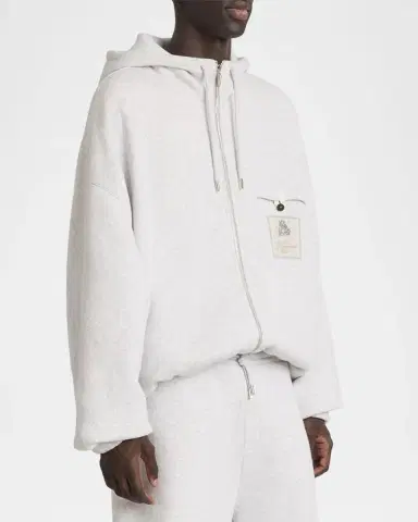 Jacquemus Men's Torneo Zip Hoodie | Thumbnail 2 Jacquemus Men's Torneo Zip Hoodie | Thumbnail 2