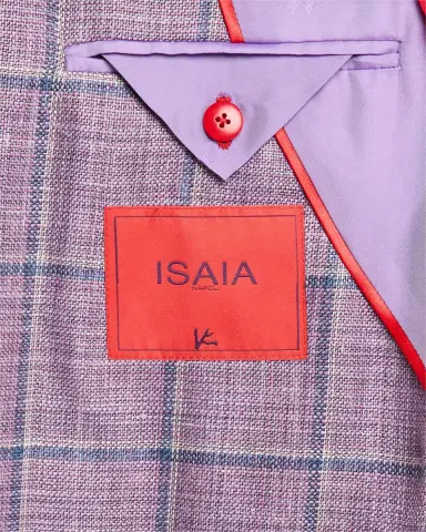 Isaia Men's Windowpane Sport Coat | Thumbnail 6