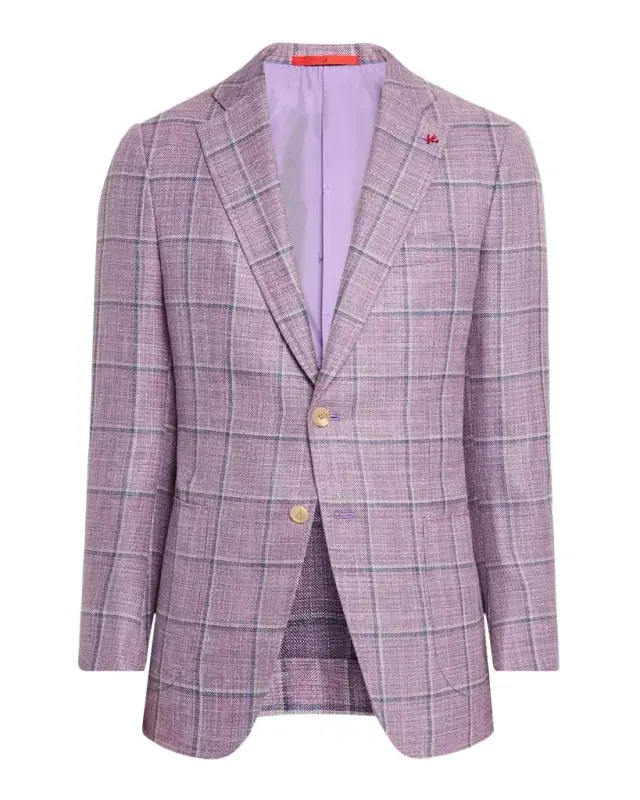 Men 's Windowpane Sport Coat
