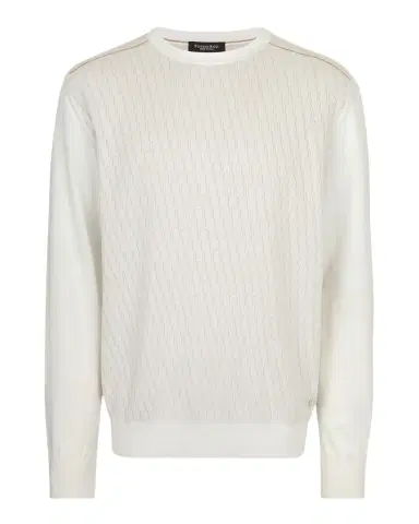 Stefano Ricci Men 's Silk and Cotton Crewneck Sweater | Thumbnail 1