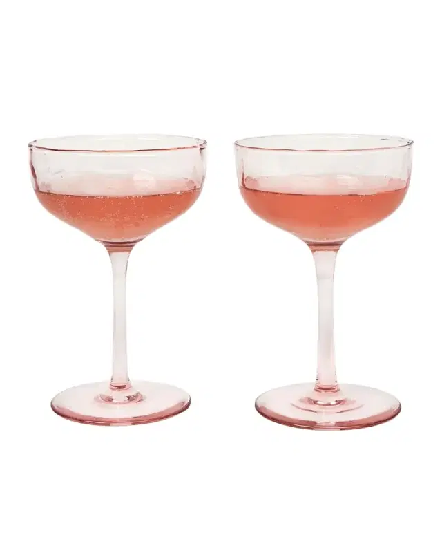 Puro Cocktail Coupe Glasses, Set of 2