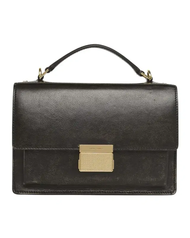 Golden Goose Venezia Distressed Leather Crossbody Bag