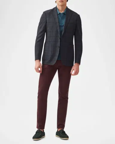 Rodd & Gunn Men's Campbell Point Check Hopsack Wool Jacket | Thumbnail 2 Rodd & Gunn Men's Campbell Point Check Hopsack Wool Jacket | Thumbnail 2