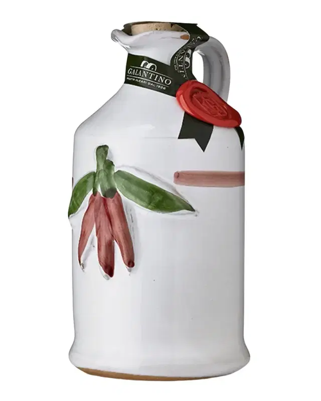 Ceramic Peperoncino Extra Virgin Olive Oil, 250mL