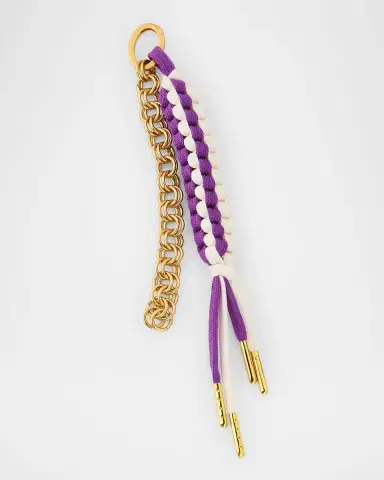 Golden Goose Braided Tassel Keychain | Thumbnail 2