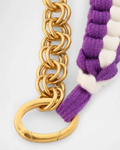 Golden Goose Braided Tassel Keychain | Thumbnail 3