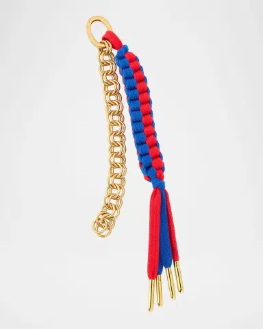 Golden Goose Braided Tassel Keychain | Thumbnail 2
