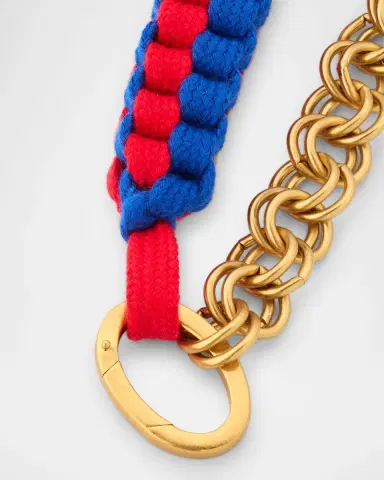 Golden Goose Braided Tassel Keychain | Thumbnail 3