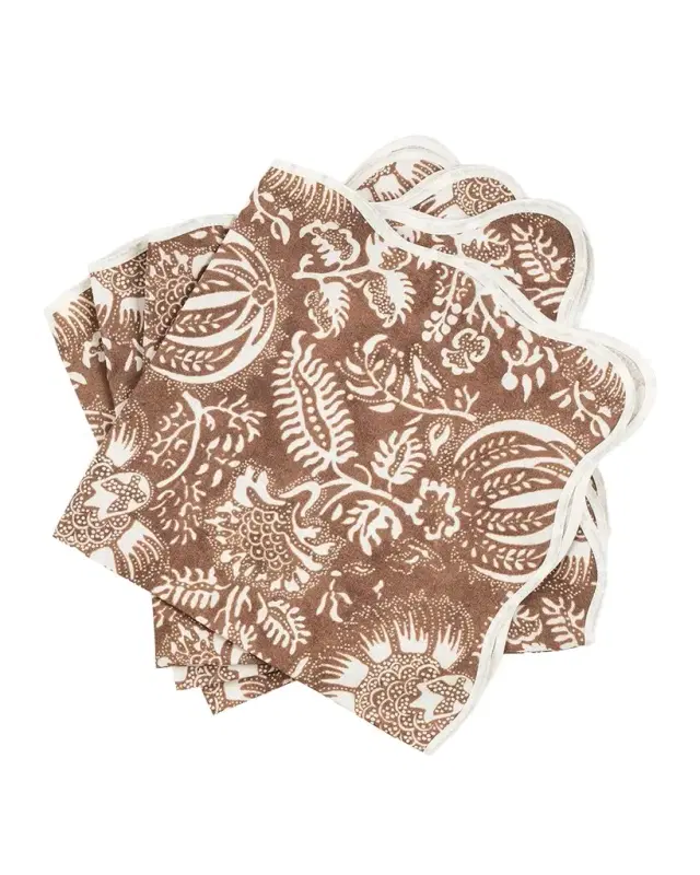Matouk Schumacher Granada Napkins, Set of 4