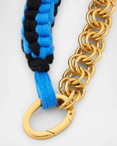 Golden Goose Braided Tassel Keychain | Thumbnail 3
