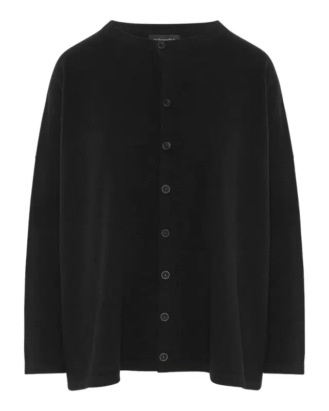 Slim-Sleeve Cashmere Cardigan
