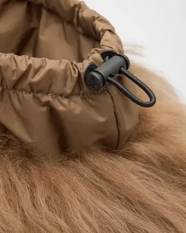 Moncler Gaia Shaggy Shearling Tall Snow Boots | Thumbnail 5
