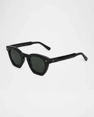 AHLEM Montorgeuile Acetate & Nylon Square Sunglasses | Thumbnail 2