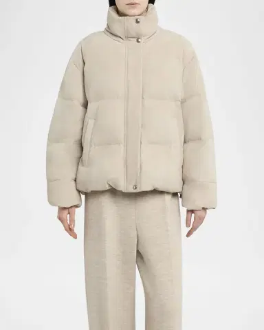 Loro Piana Jools Soft Techno Suede Puffer Jacket | Thumbnail 2