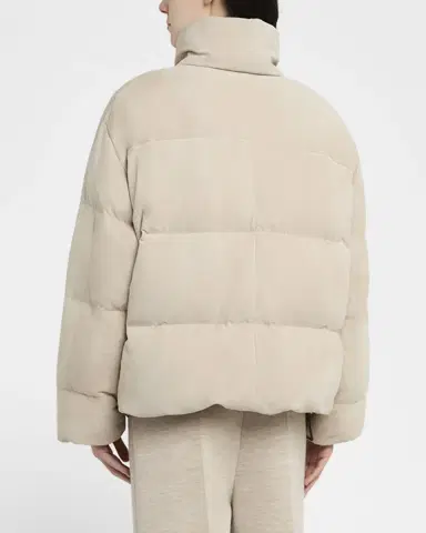 Loro Piana Jools Soft Techno Suede Puffer Jacket | Thumbnail 3