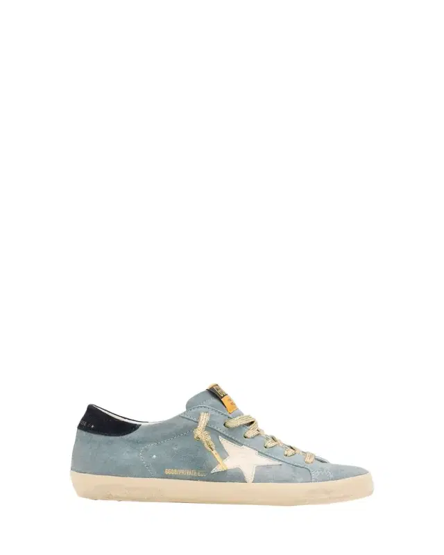Golden Goose Super-Star Low-Top Suede Sneakers