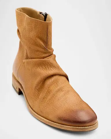 JOHN VARVATOS Men's Morrison Sharpei Ankle Boots | Thumbnail 2 JOHN VARVATOS Men's Morrison Sharpei Ankle Boots | Thumbnail 2