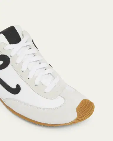 Loewe Flow Runner Suede and Leather Sneakers | Thumbnail 8 Loewe Flow Runner Suede and Leather Sneakers | Thumbnail 8