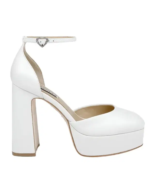 Jayda Ankle-Strap Platform Pumps