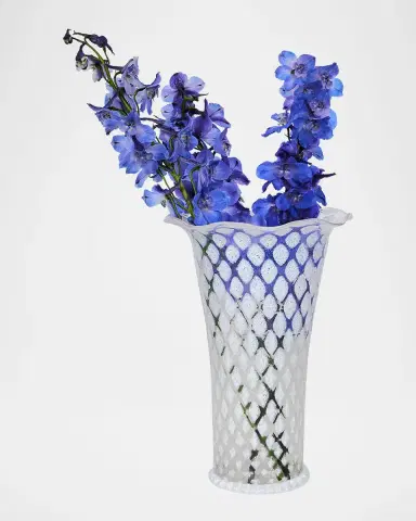 Juliska Trellis 9" Flared Vase | Thumbnail 3 Juliska Trellis 9" Flared Vase | Thumbnail 3