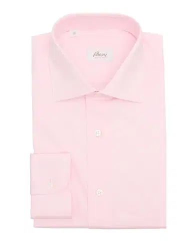 Brioni Men 's Cotton Textured Dress Shirt | Thumbnail 1