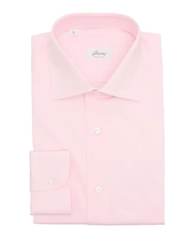 Men 's Cotton Textured Dress Shirt