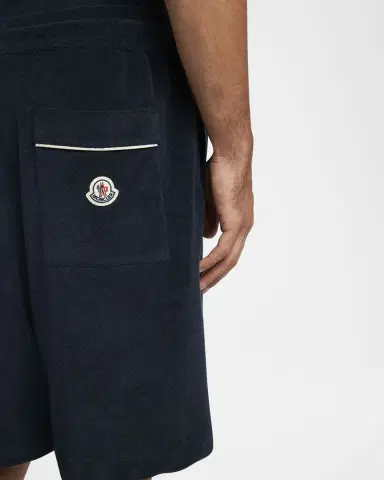 Moncler Men's Terry Drawstring Shorts | Thumbnail 5 Moncler Men's Terry Drawstring Shorts | Thumbnail 5