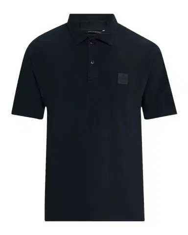 Stone Island Men's Ghost Crepe Cotton Polo Shirt | Thumbnail 1