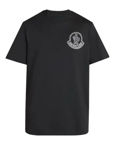Moncler Men's Logo Crew T-Shirt | Thumbnail 1 Moncler Men's Logo Crew T-Shirt | Thumbnail 1