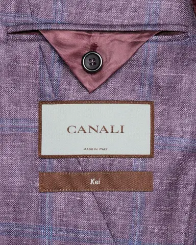Canali Men's Windowpane Sport Coat | Thumbnail 6 Canali Men's Windowpane Sport Coat | Thumbnail 6