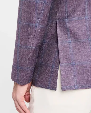 Canali Men's Windowpane Sport Coat | Thumbnail 8 Canali Men's Windowpane Sport Coat | Thumbnail 8