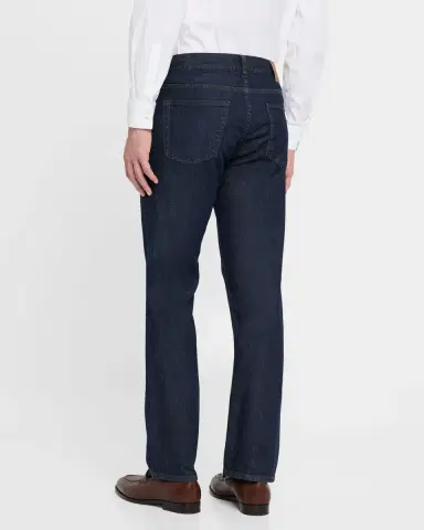 Canali Men's Dark-Wash Soft Touch Denim Jeans | Thumbnail 3 Canali Men's Dark-Wash Soft Touch Denim Jeans | Thumbnail 3