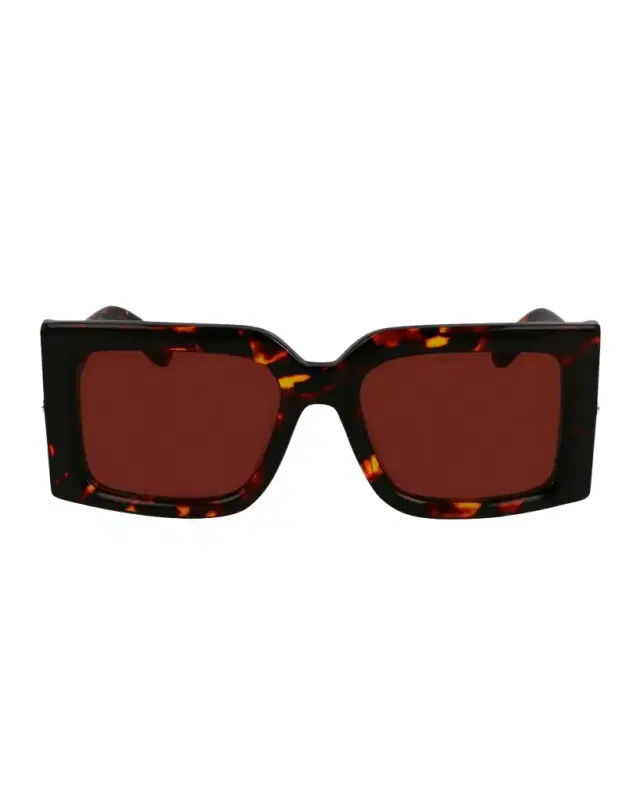 Prisma Modified Acetate Rectangle Sunglasses