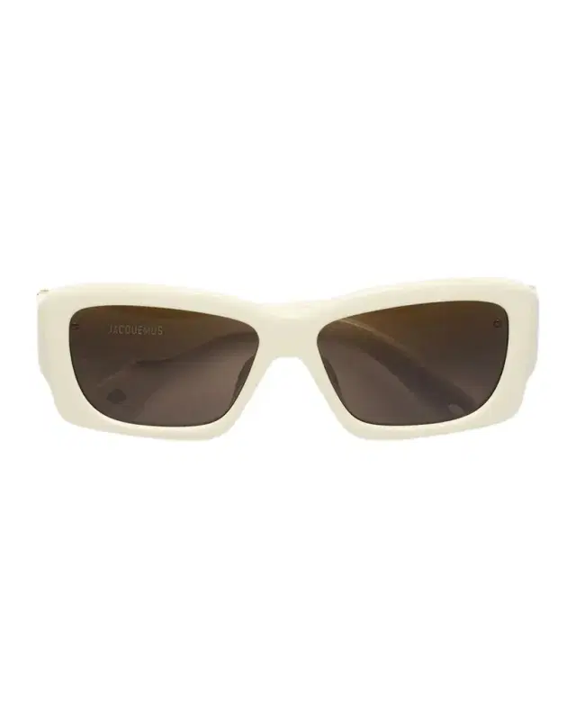 Jacquemus Croisière Rectangle Acetate Sunglasses