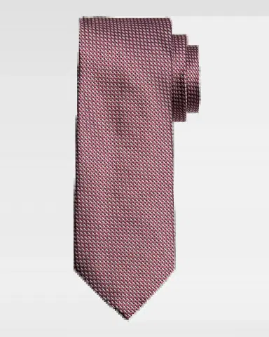 Canali Men's Micro Dashes Tie | Thumbnail 2