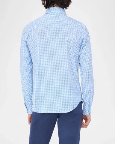Bugatchi Men's Devon OoohCotton Sport Shirt | Thumbnail 3 Bugatchi Men's Devon OoohCotton Sport Shirt | Thumbnail 3