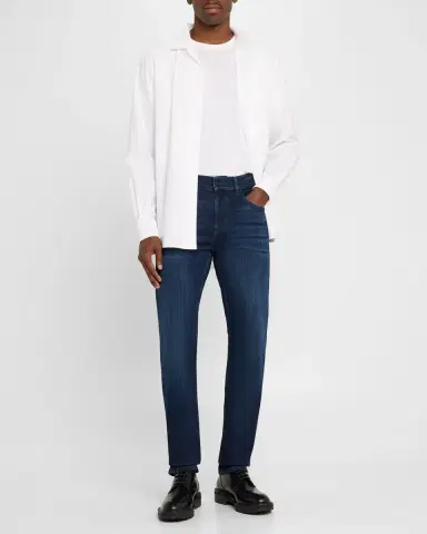 7 For All Mankind Men's Slimmy Luxe Performance Plus Jeans | Thumbnail 2 7 For All Mankind Men's Slimmy Luxe Performance Plus Jeans | Thumbnail 2