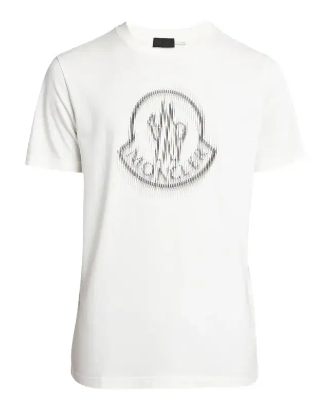 Moncler Men 's Cotton Faded Logo T-Shirt