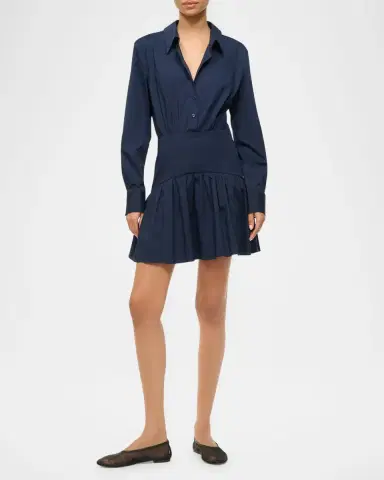 Staud Rocco Mini Shirtdress | Thumbnail 2 Staud Rocco Mini Shirtdress | Thumbnail 2
