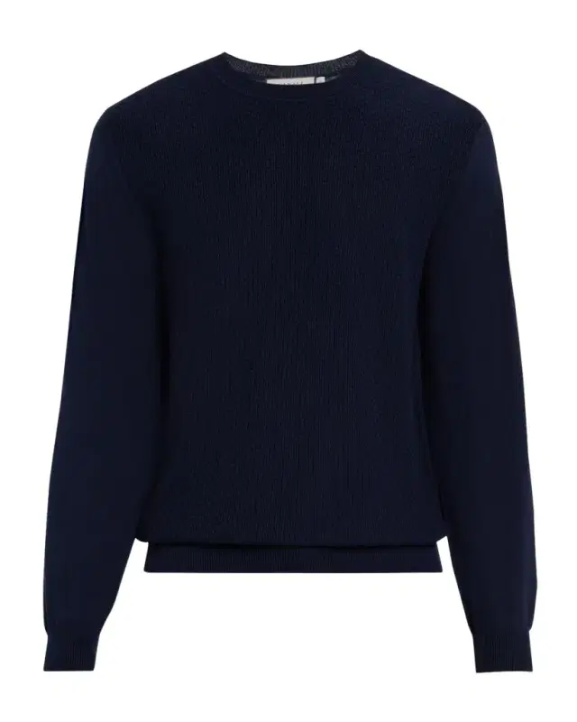 Men 's Waffle Crew Sweater