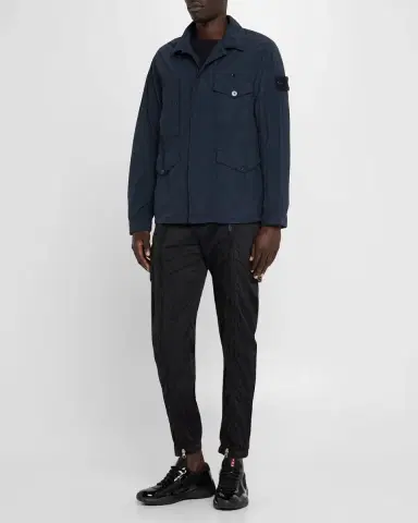Stone Island Men's Ghost Nylon Field Jacket | Thumbnail 2 Stone Island Men's Ghost Nylon Field Jacket | Thumbnail 2