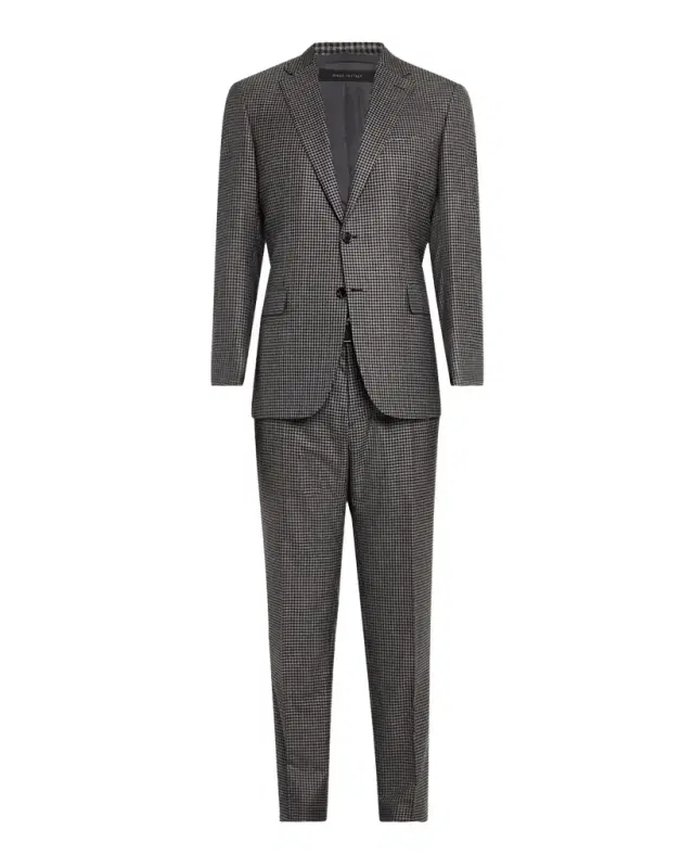 Men 's Wool Check Suit