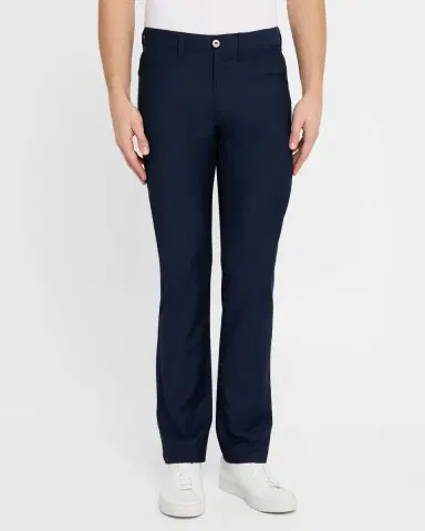 Emporio Armani Men's Textured Wool 5-Pocket Pants | Thumbnail 3