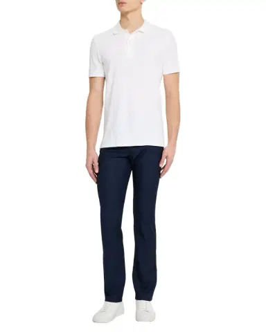 Emporio Armani Men's Textured Wool 5-Pocket Pants | Thumbnail 1